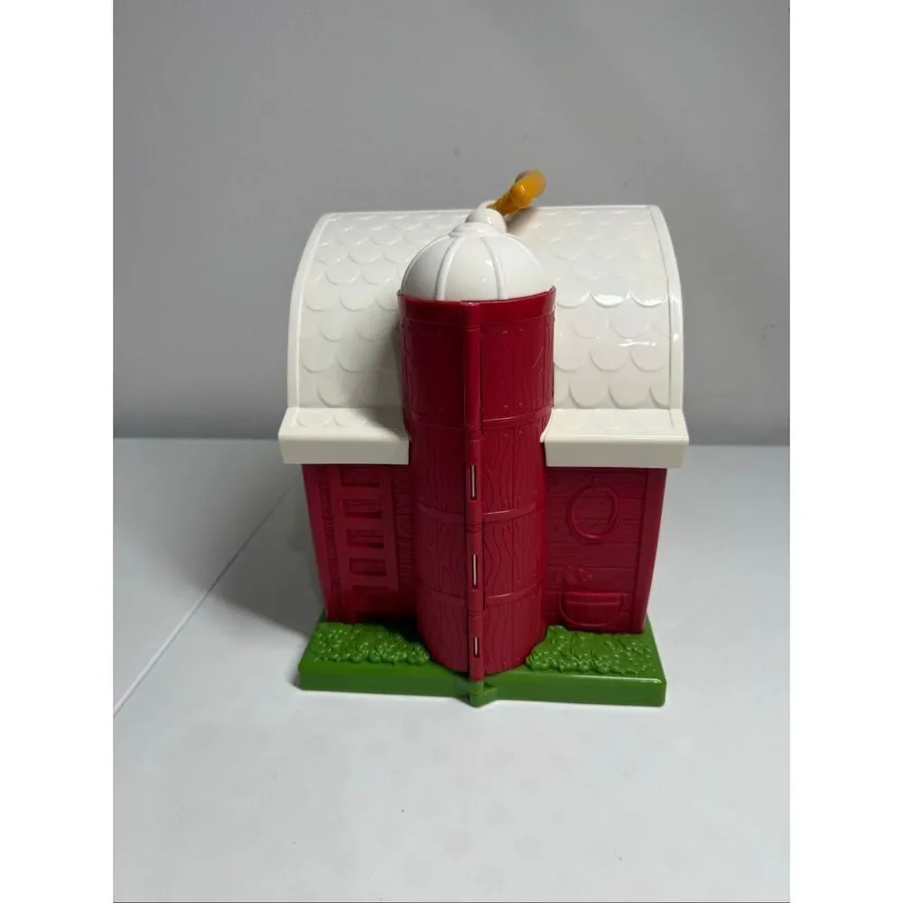 Battat– Big Red Barn, Animal Farm Playset Learning Toy for Large Farm + 1 Animal